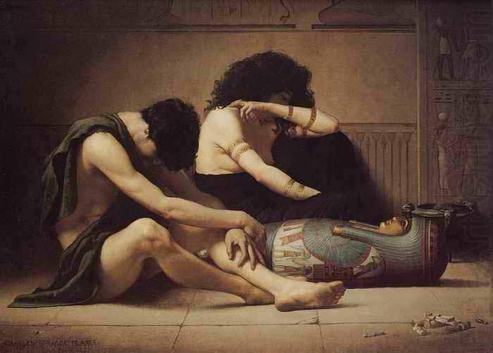 Death of the Firstborn of Egypt, Charles Sprague Pearce